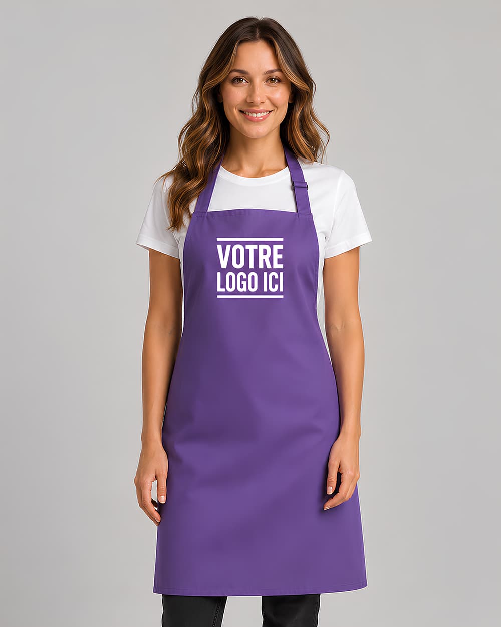 Tablier à bavette « Colours »