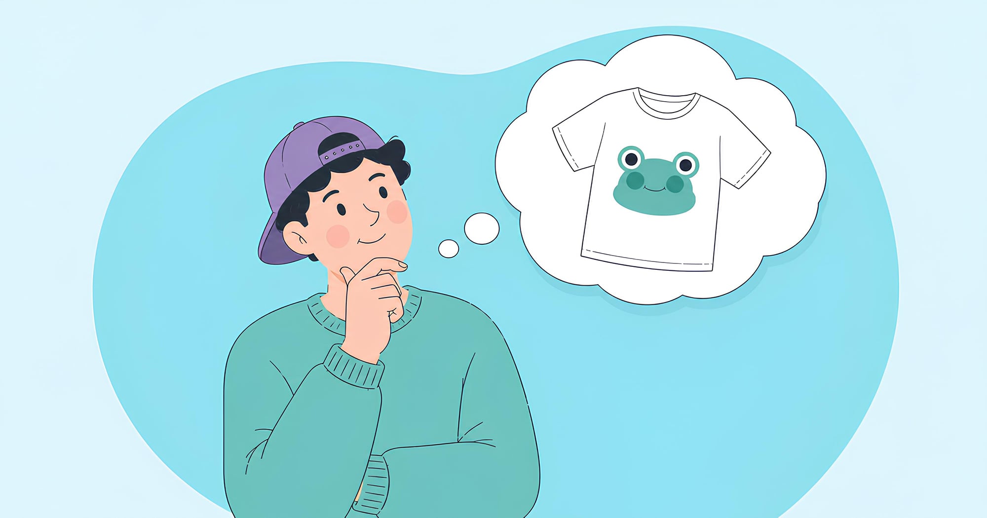 Vêtements pliés d'une jeune marque avec étiquettes personnalisées